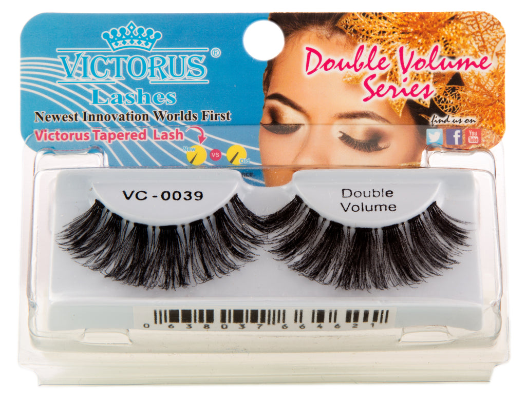 VC-0039 BLACK DOUBLE VOLUME - victorusbeauty